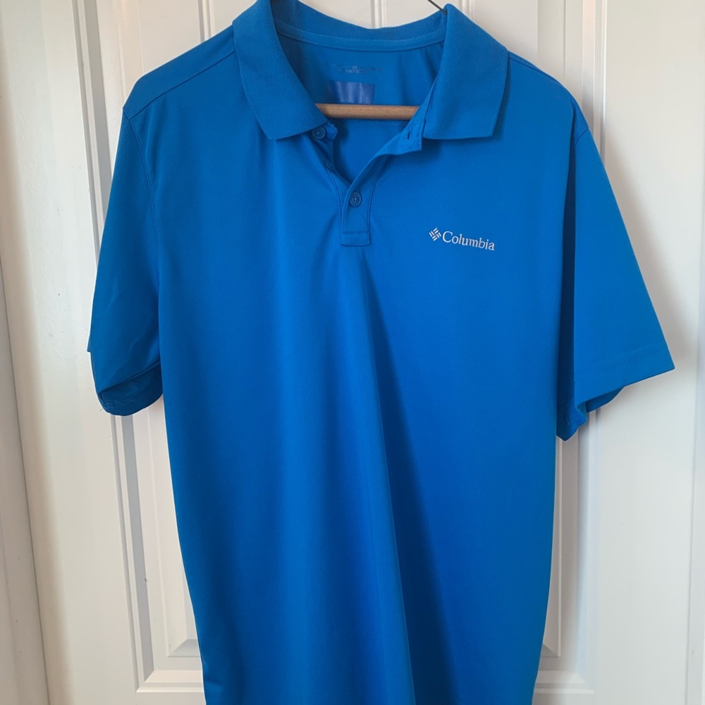 Men’s Columbia polo shirt size medium